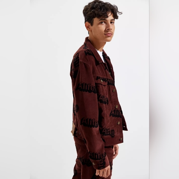 Lee X Alife Bittersweer Corduroy Trucker Jacket - Picture 8 of 9